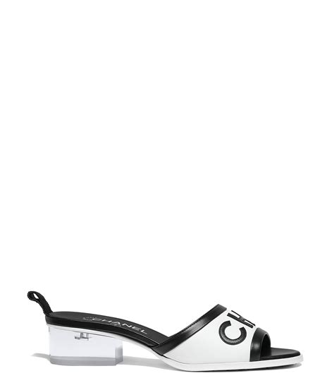 chanel mules transparent|Chanel shoes for women.